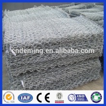 Boîtes gabion revêtues de PVC / Paniers Gabion / gabion galvanisé à vendre